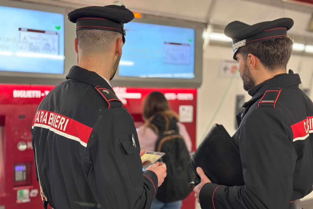 Carabinieri alla Stazione Termini