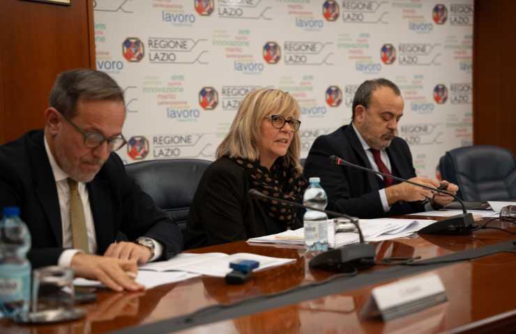 Conferenza Stampa alla Regione Lazio