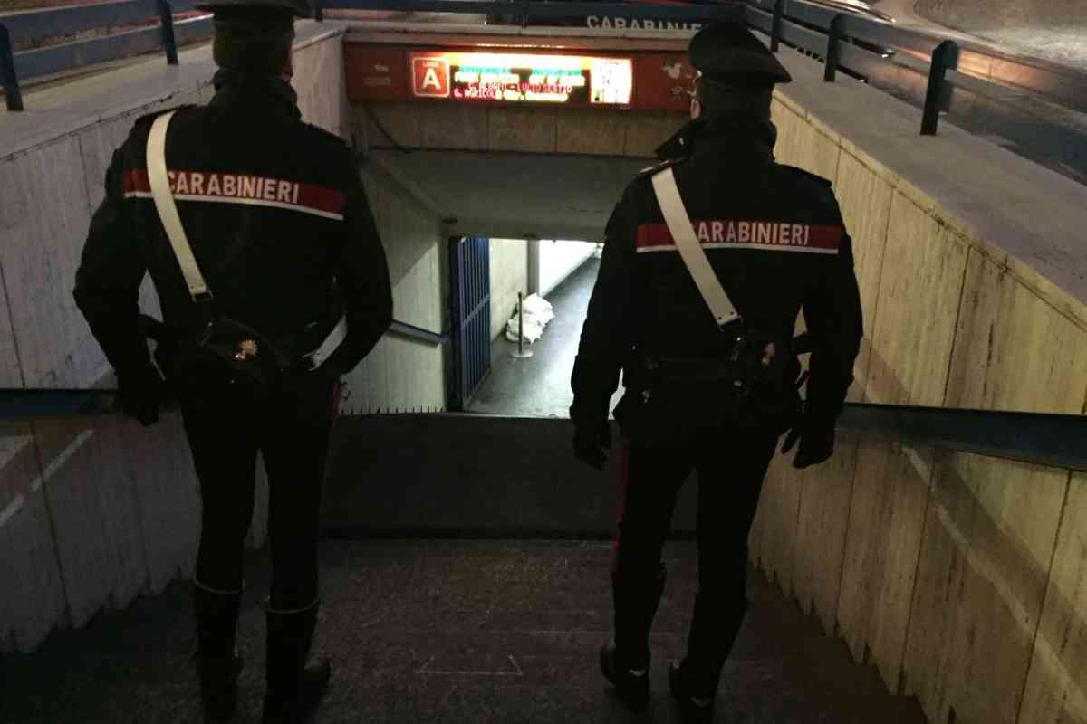 Carabinieri all'Esquilino