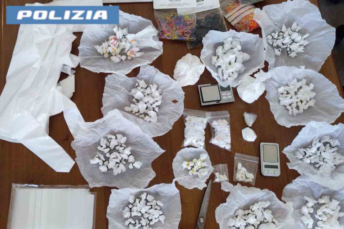 Spaccio a Roma droga sequestrata dalla Polizia