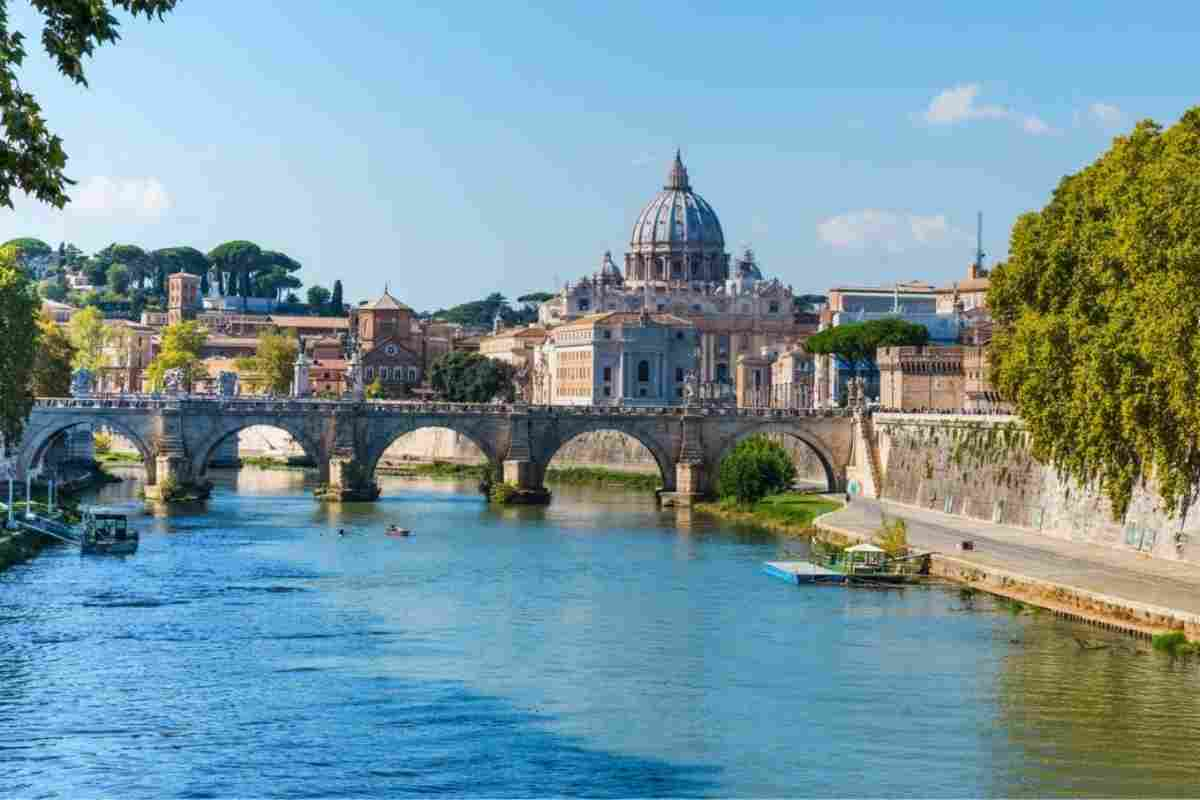 Fiume Tevere a Roma