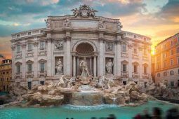 Foto della Fontana di Trevi