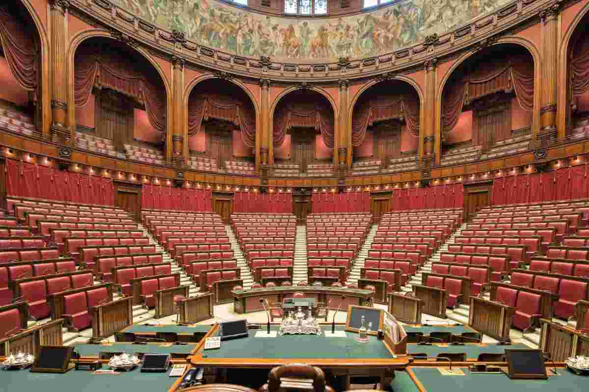 Interno della Camera dei Deputati