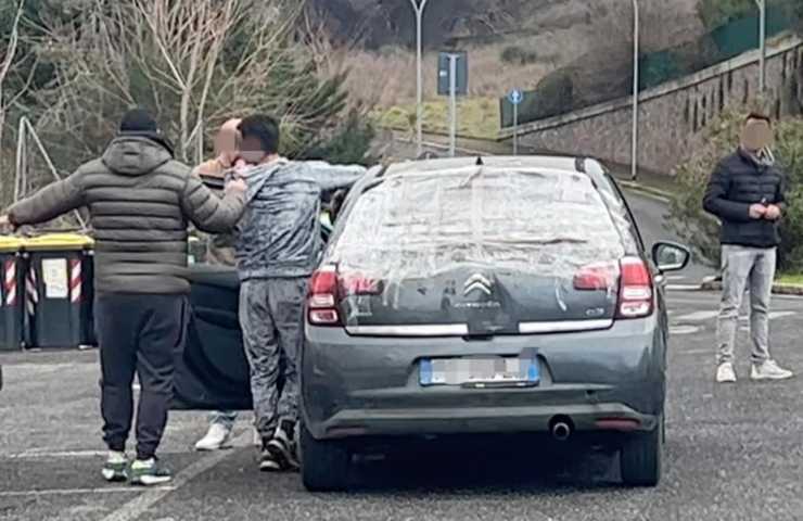 Ladro bloccato a Colle degli Abeti