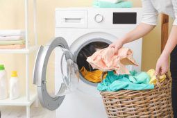 Panni da lavare in lavatrice