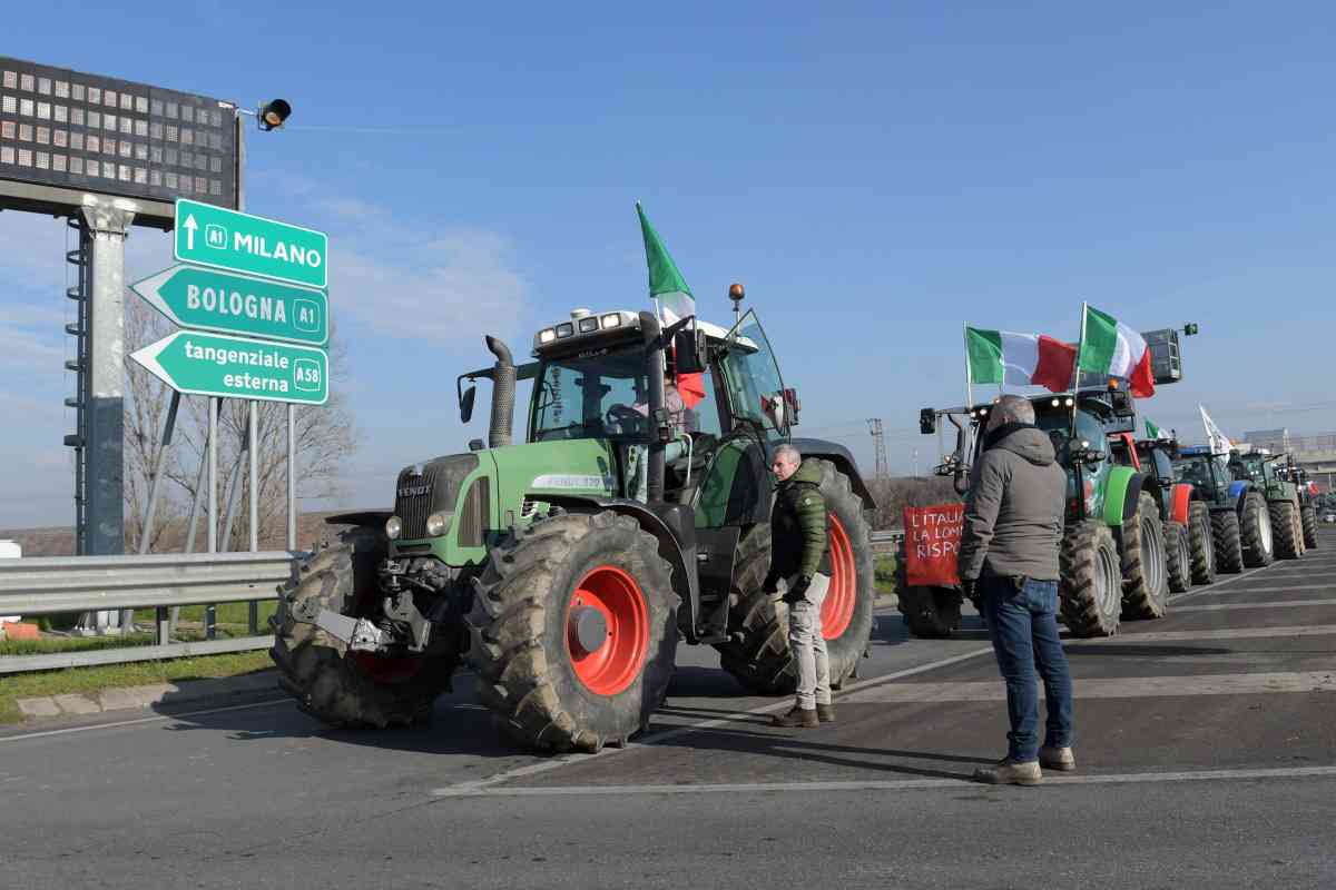 Protesta trattori Roma