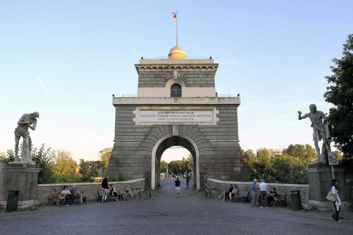 Ponte Milvio a Roma