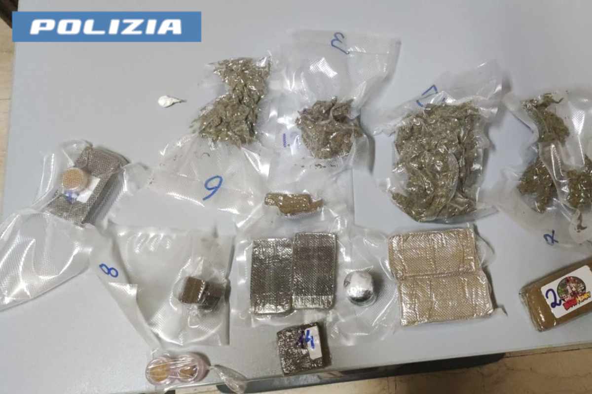 Polizia Sequestro droga parioli