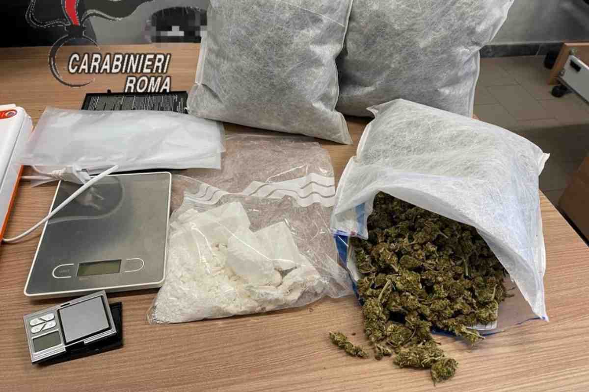 Droga sequestrata a Primavalle