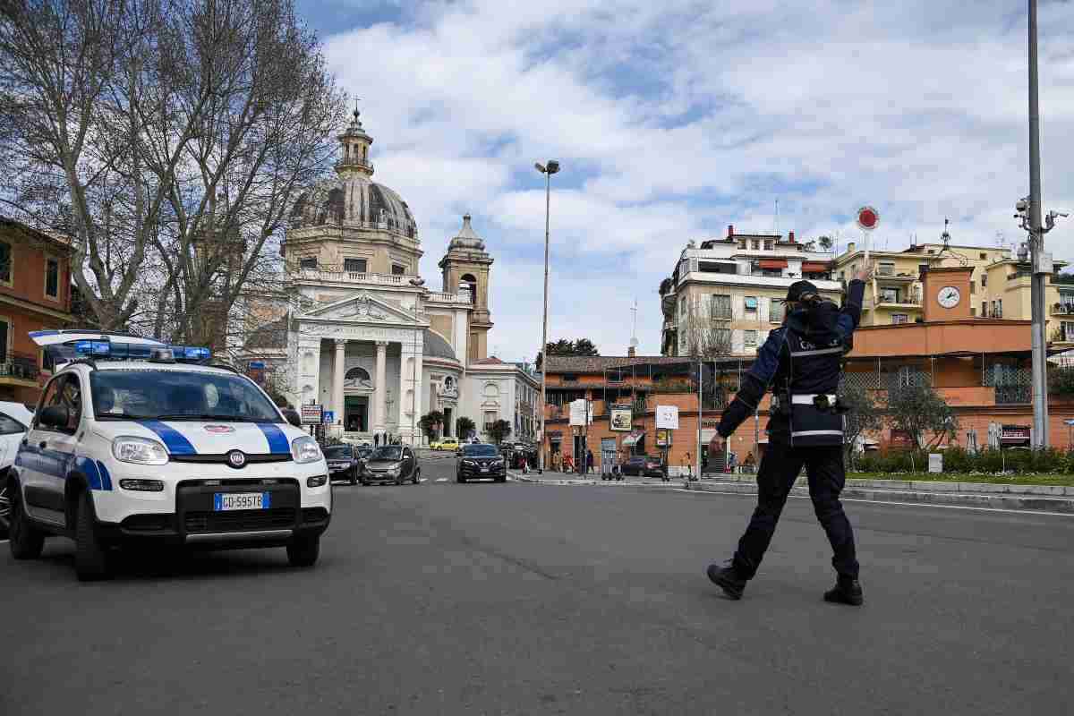 Controlli polizia locale Roma