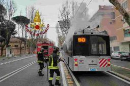 bus a fuoco