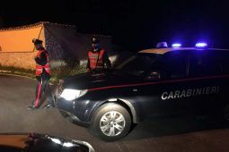 Carabinieri a Palestrina intervenuti per la rapin