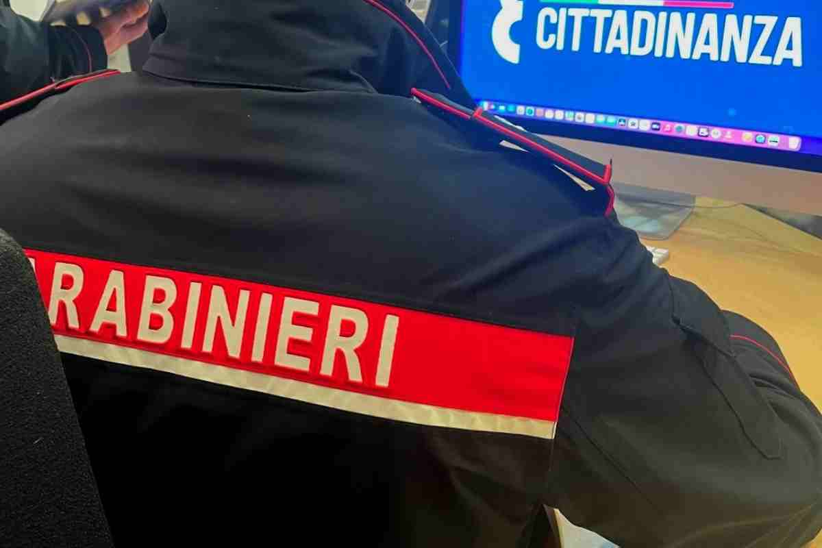 carabinieri contro i furbetti del reddito di cittadinanza