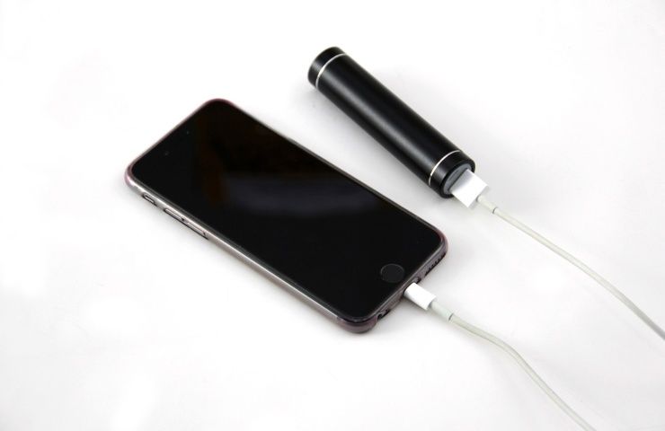 Smartphone e powerbank