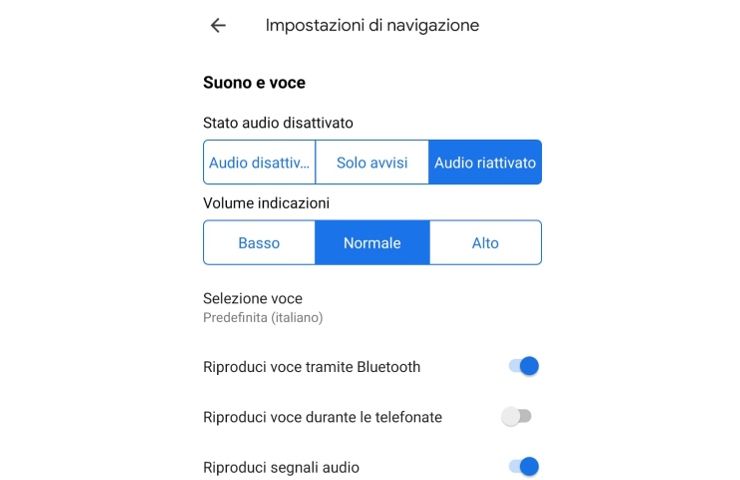 Impostazioni Google maps per visualizzare gli autovelox