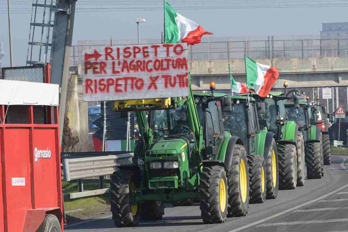 Protesta trattori Roma