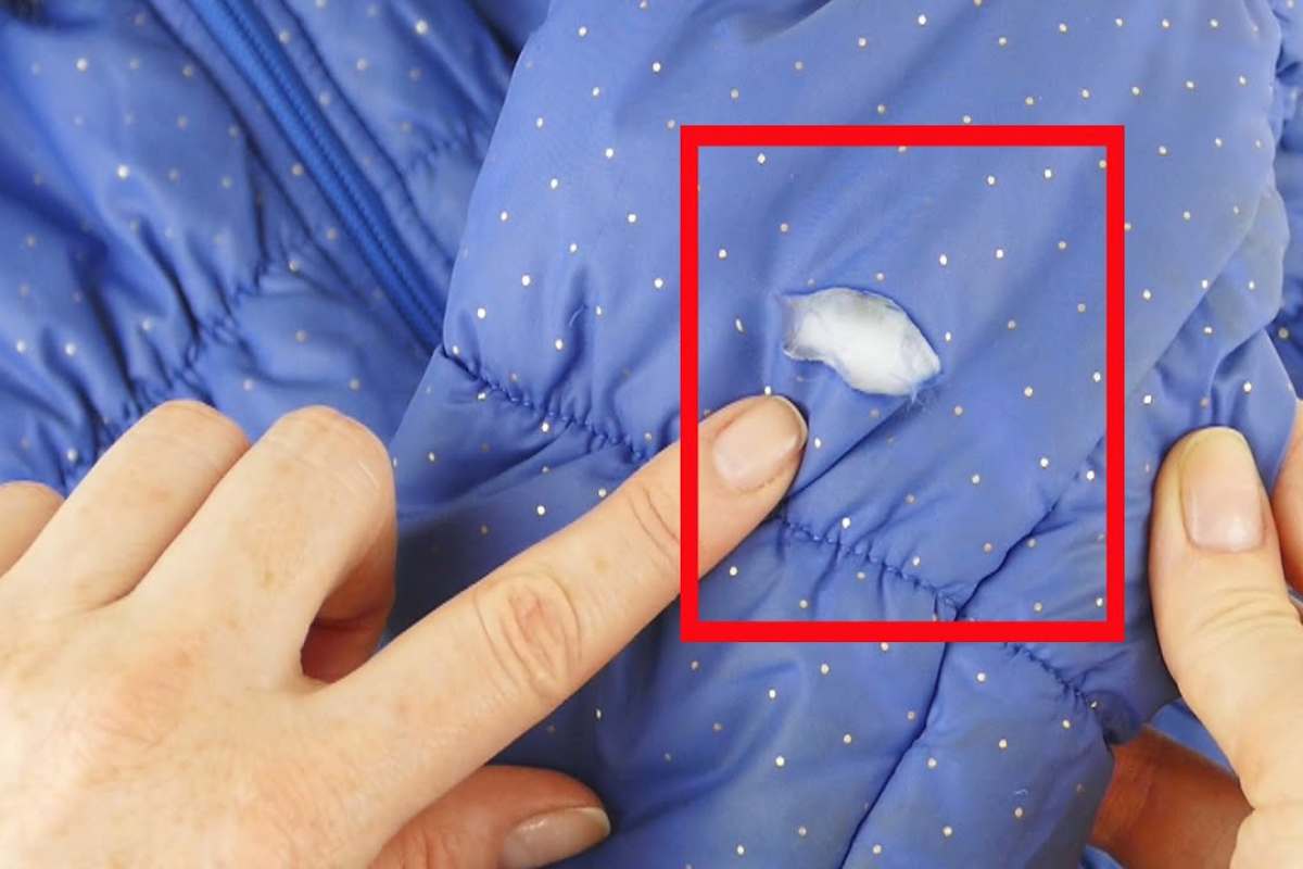 Come riparare buco rotto giacca