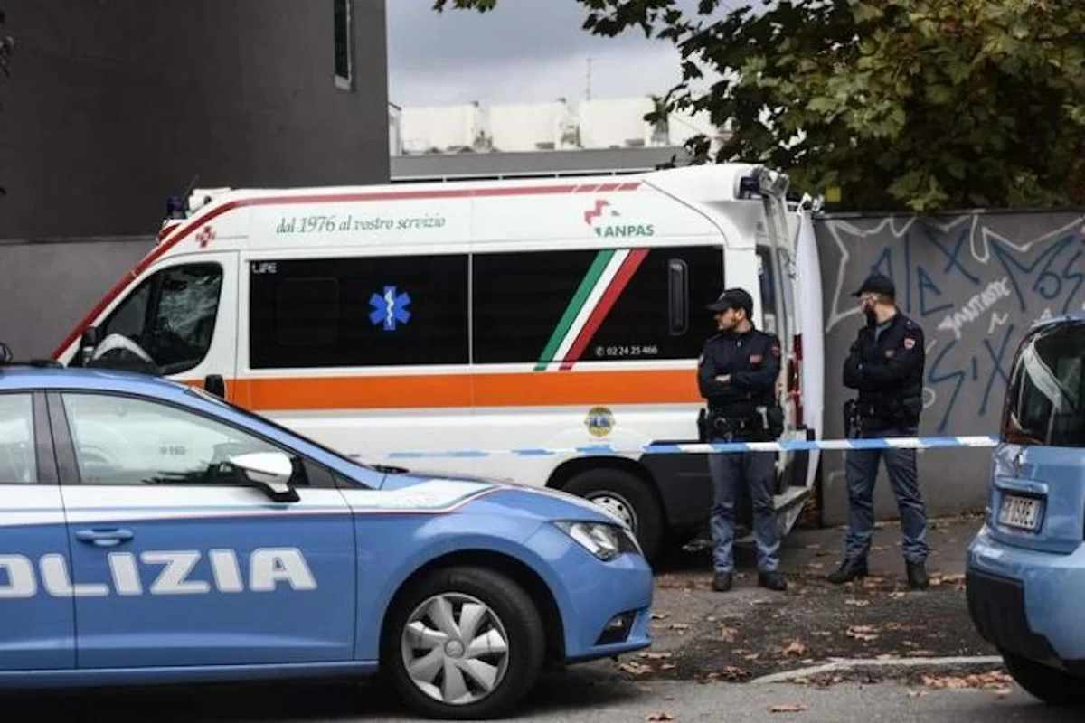 Polizia ambulanza Roma