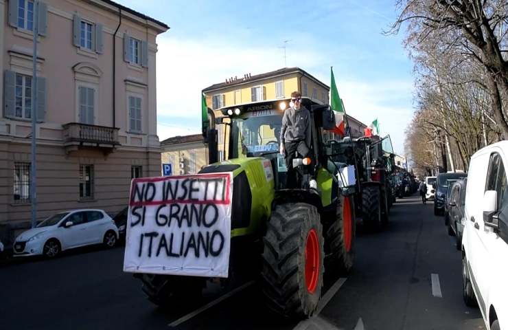 protesta degli agricoltori