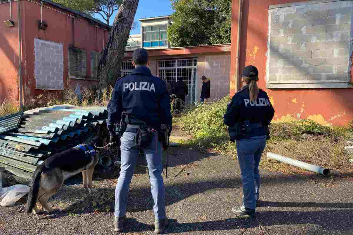 Polizia Locale sgombero via del frantoio