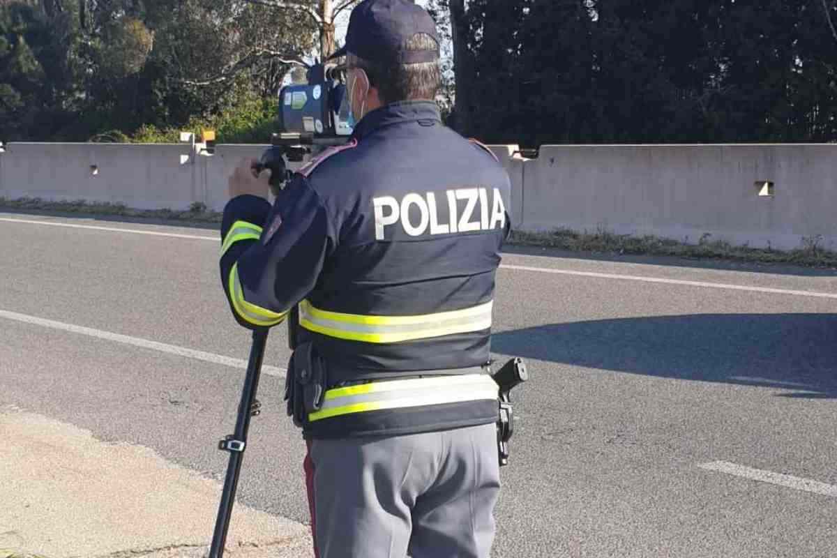 Polizia Stradale controlli telelaser