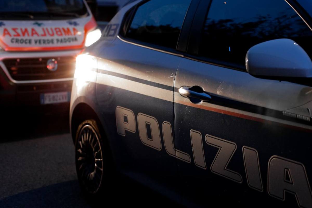 Polizia Ambulanza tentato omicidio tivoli