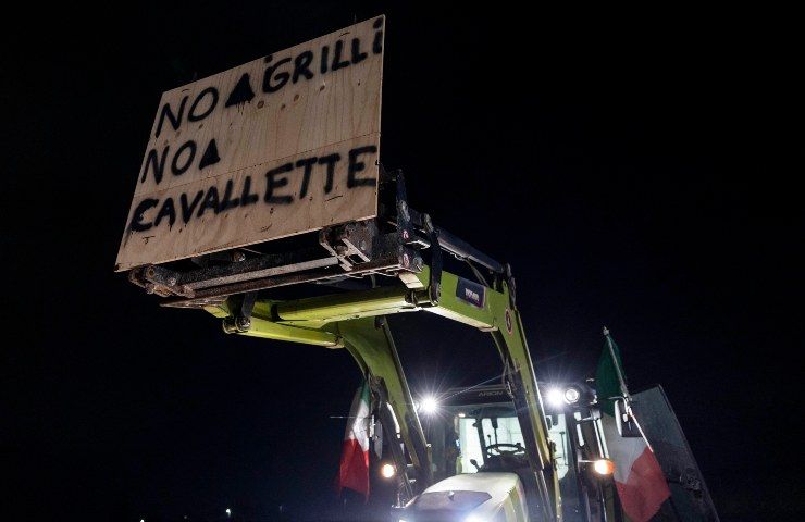 Protesta trattori Roma