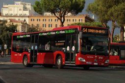 Autobus dell'Atac a Roma
