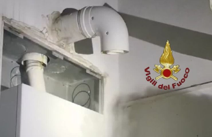 Intervento Vigili del Fuoco Civitavecchia