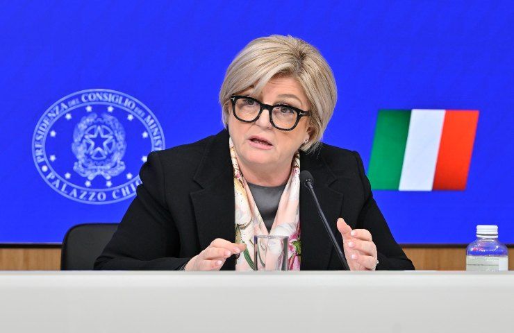 La ministra del Lavoro Marina Elvira Calderone