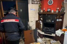 Carabinieri Anziani intossicati incendio