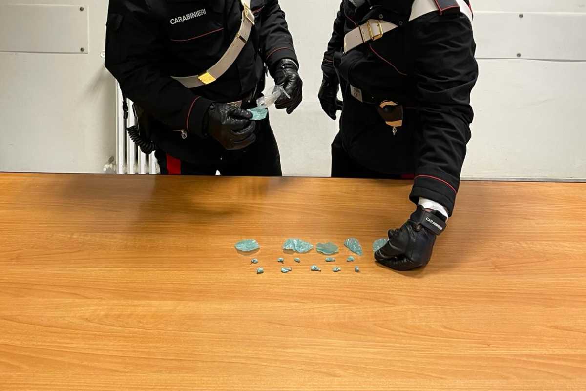 cocaina sequestrata dai Carabinieri a Fonte Nuova
