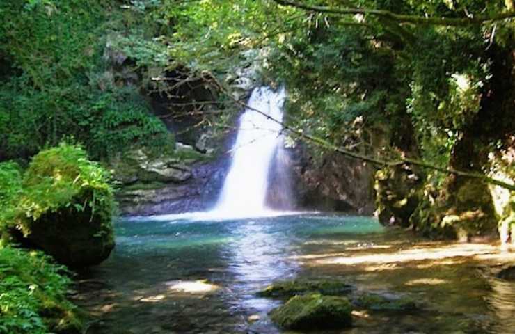 Cascata nel Comune di Canino