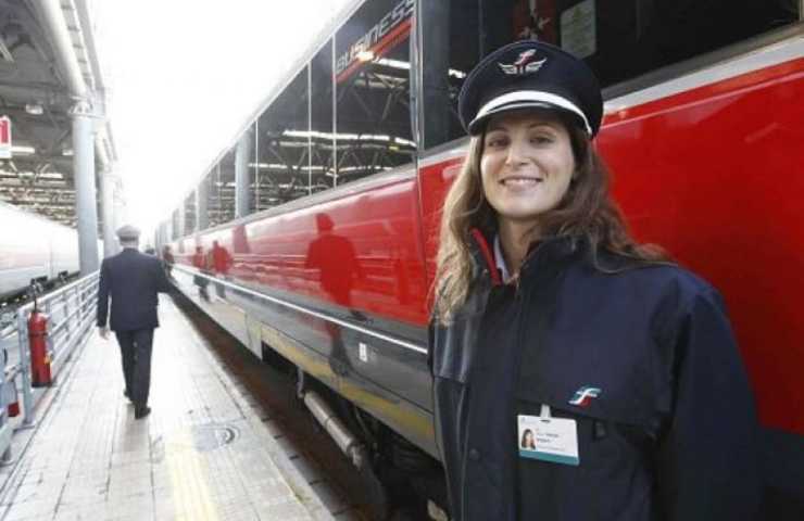 Donna assunta alle Ferrovie dello Stato