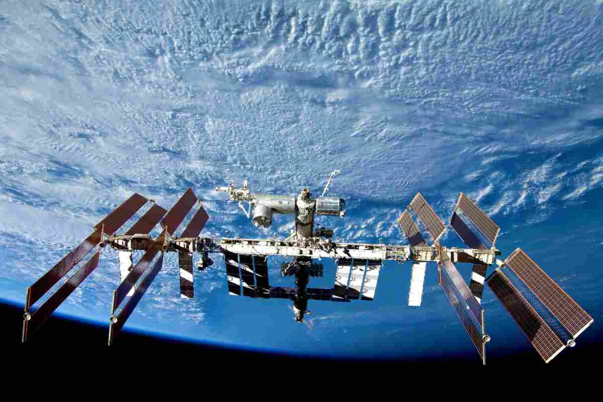Foto dell'ISS nello spazio