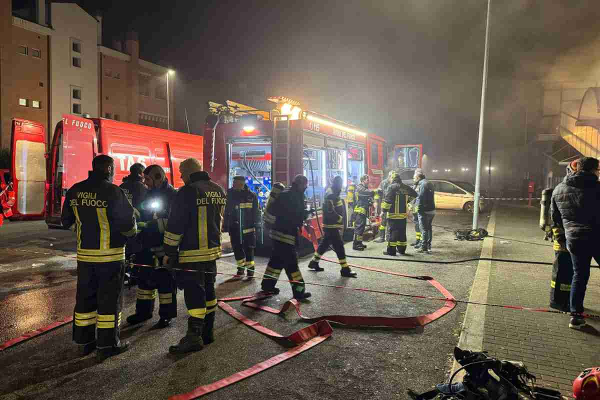 Vigili del Fuoco a Valmontone