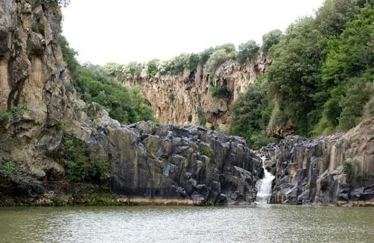 Cascata al Laghetto del Pellicone