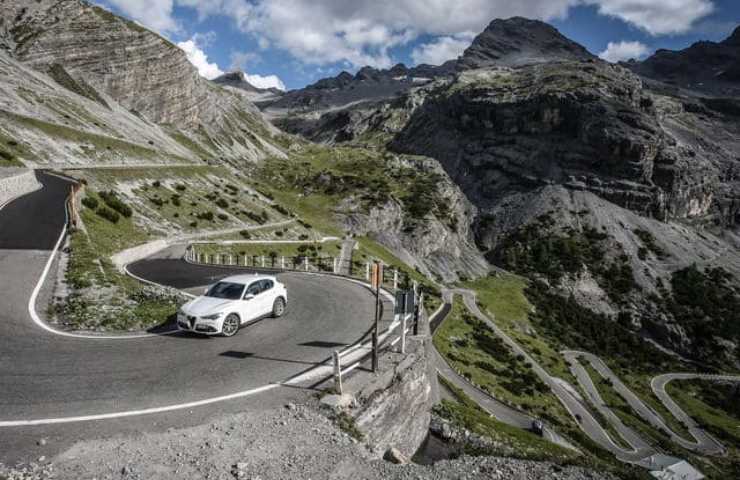 Vista sul Passo dello Stelvio