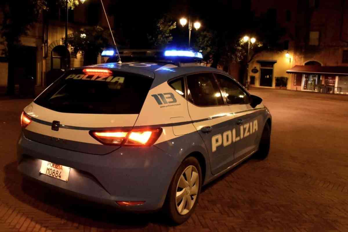 Polizia all'Aurelia