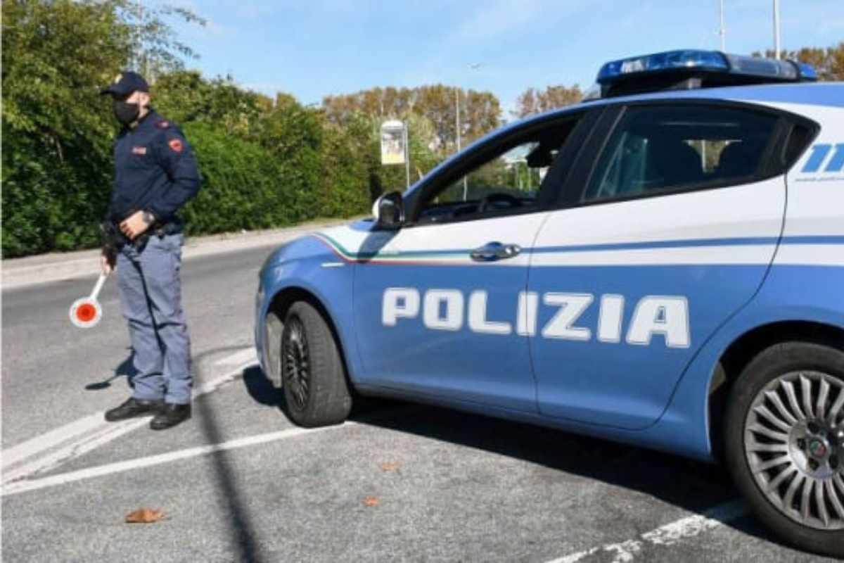 Polizia a Fiumicino