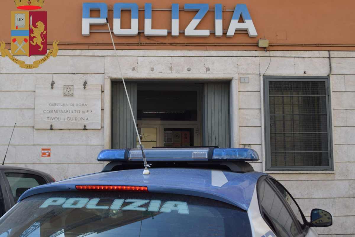 Polizia a Guidonia