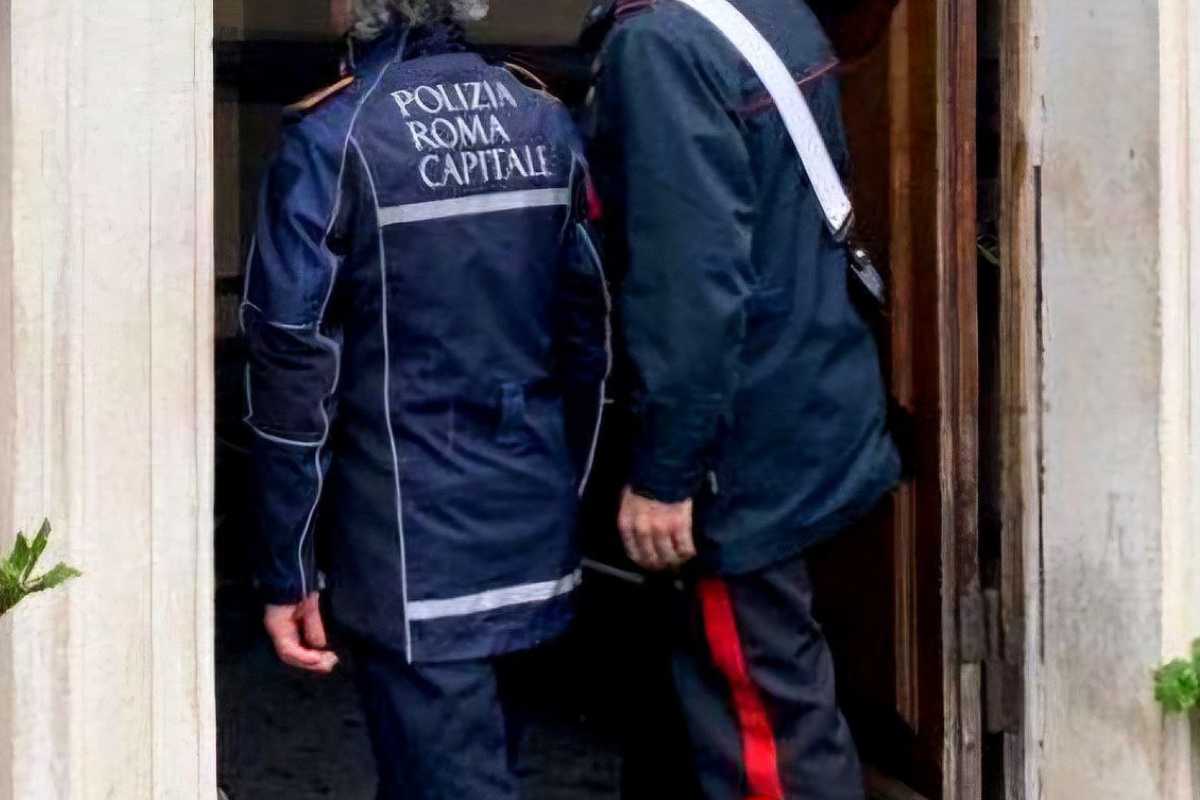Polizia Locale e Carabinieri a Roma