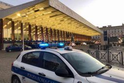 Polizia Locale alla Stazione Termini