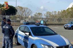 Polizia a Ostia