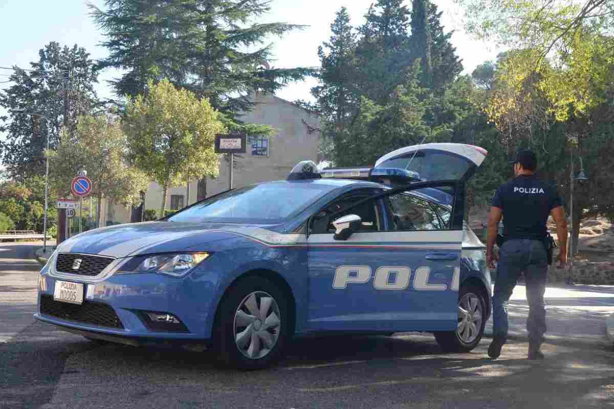 Polizia a Civitavecchia