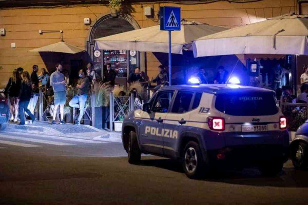 Polizia al Pigneto