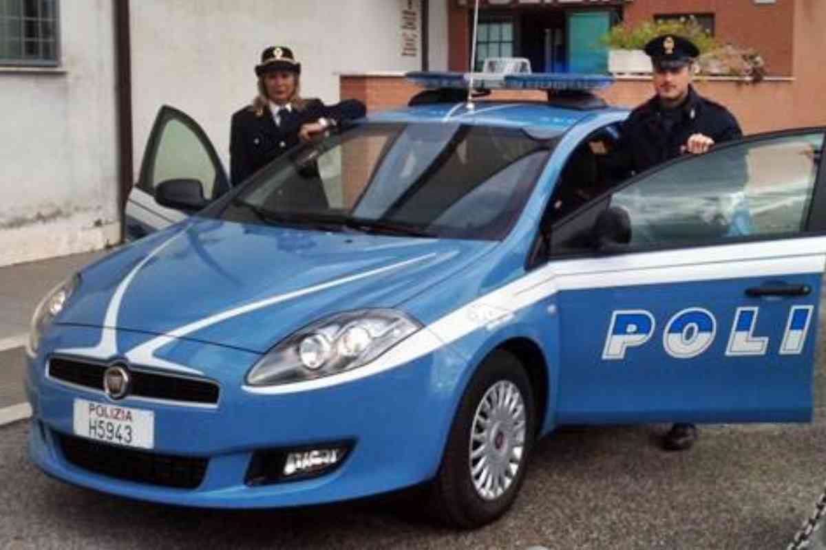 Polizia a Fiumicino