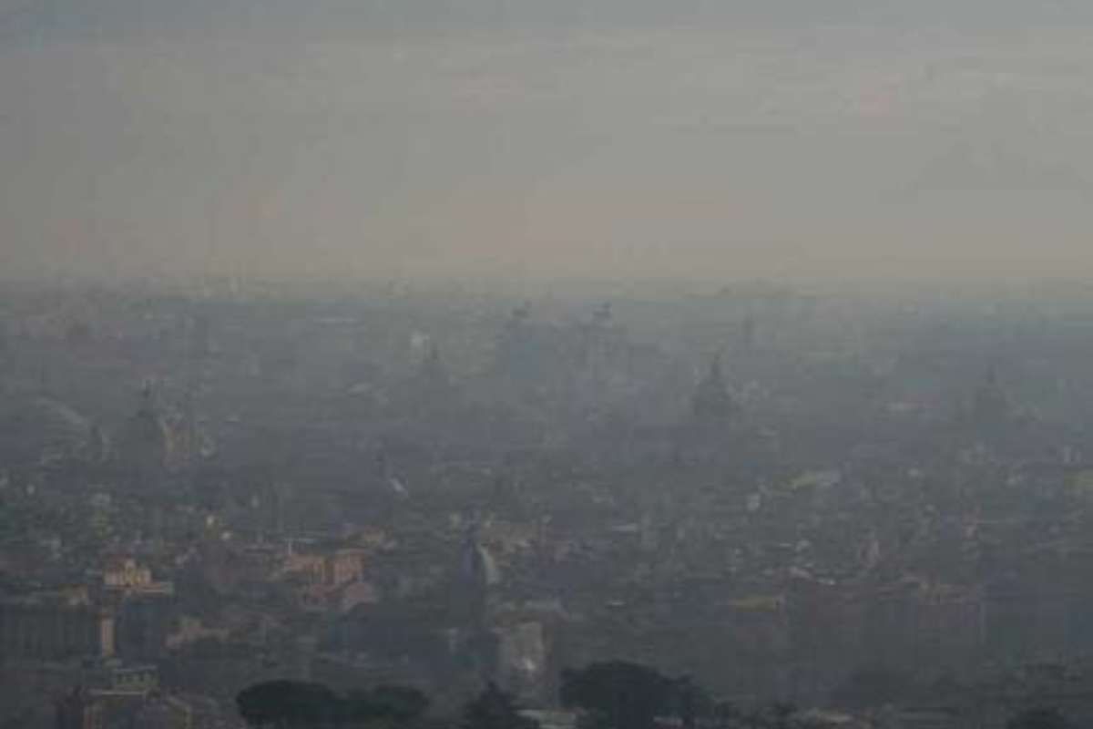 Nube di smog a Roma