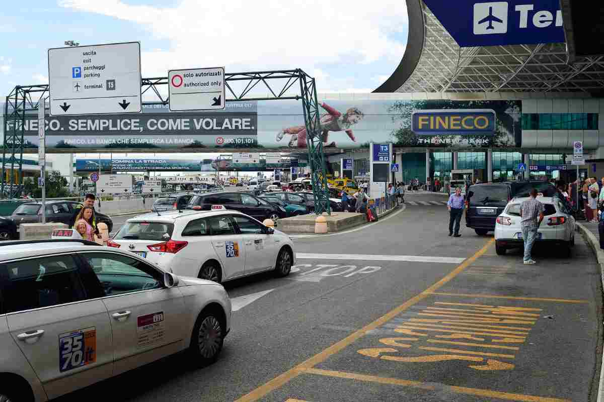 Taxi all'Aeroporto di Fiumicino