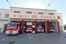 Caserma dei Vigili del Fuoco a Civitavecchia